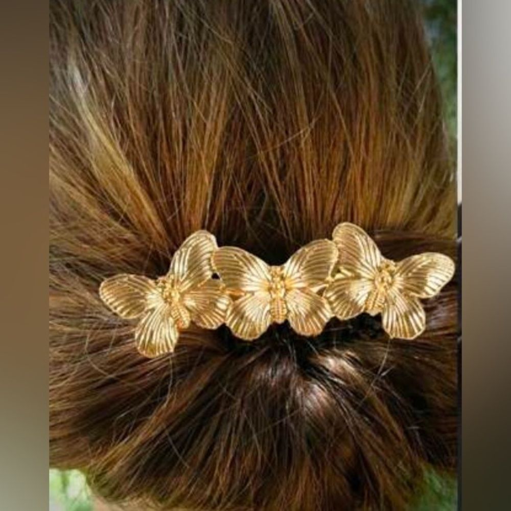 Butterfly hair clip S774